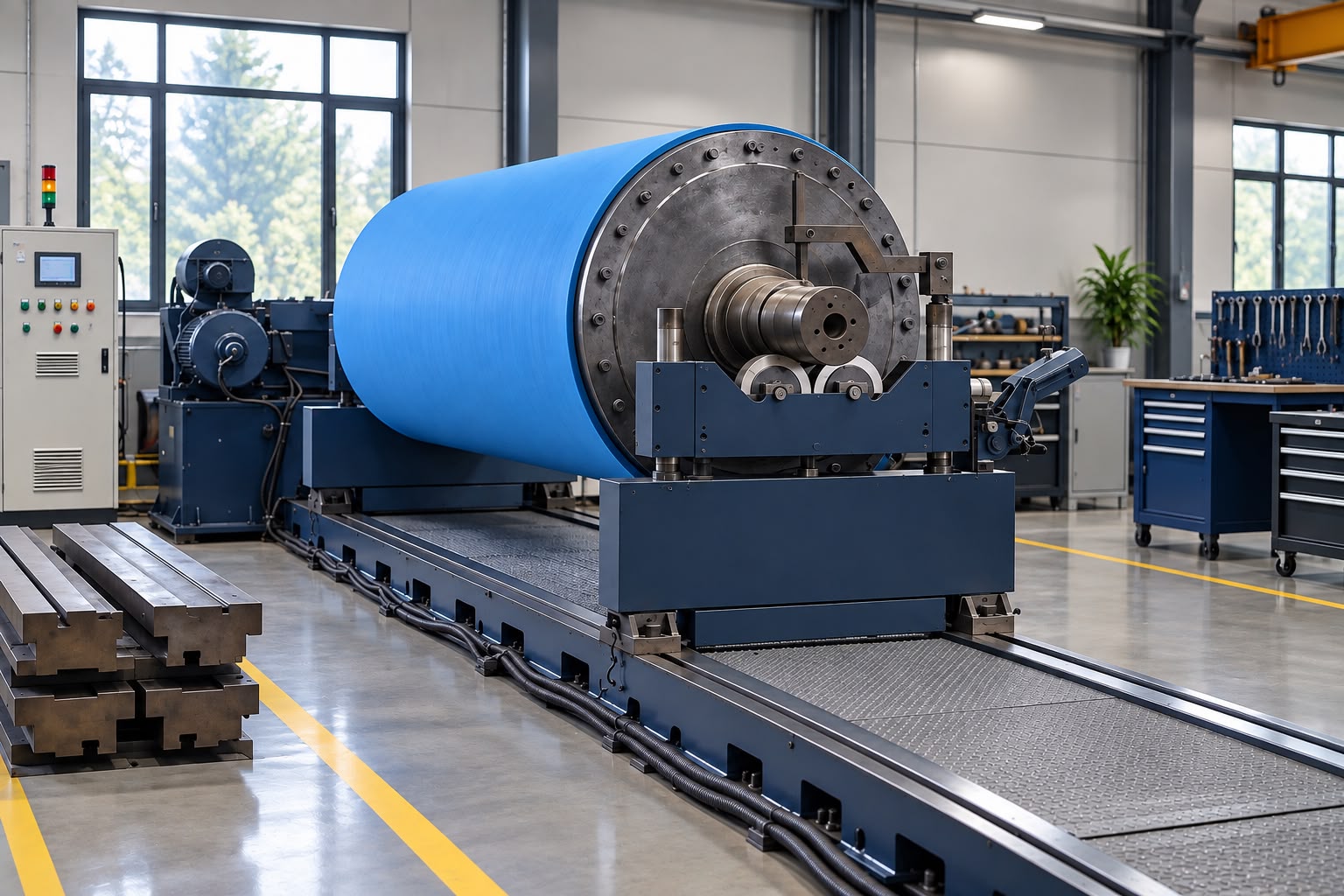 DYNAMIC BALANCING OF ROLLERS
